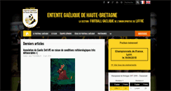 Desktop Screenshot of footballgaelique.usliffre.org