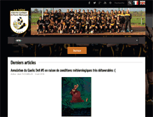 Tablet Screenshot of footballgaelique.usliffre.org